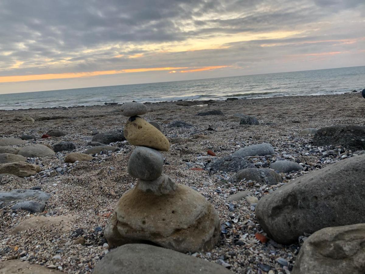 Fl'Heurt De Mer Appartement Au Pied De La Plage, Vue Mer Льо Портел Екстериор снимка