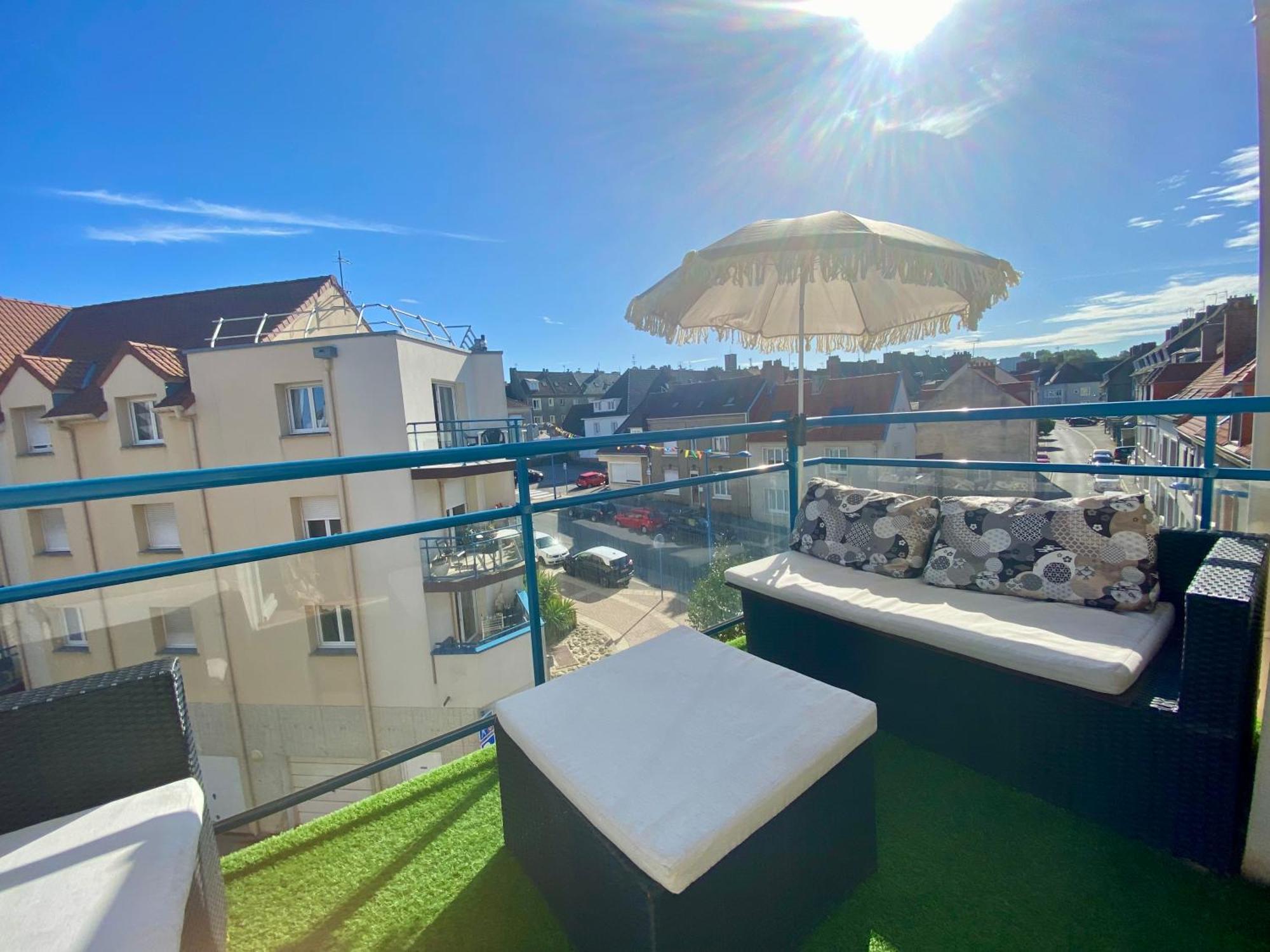 Fl'Heurt De Mer Appartement Au Pied De La Plage, Vue Mer Льо Портел Екстериор снимка