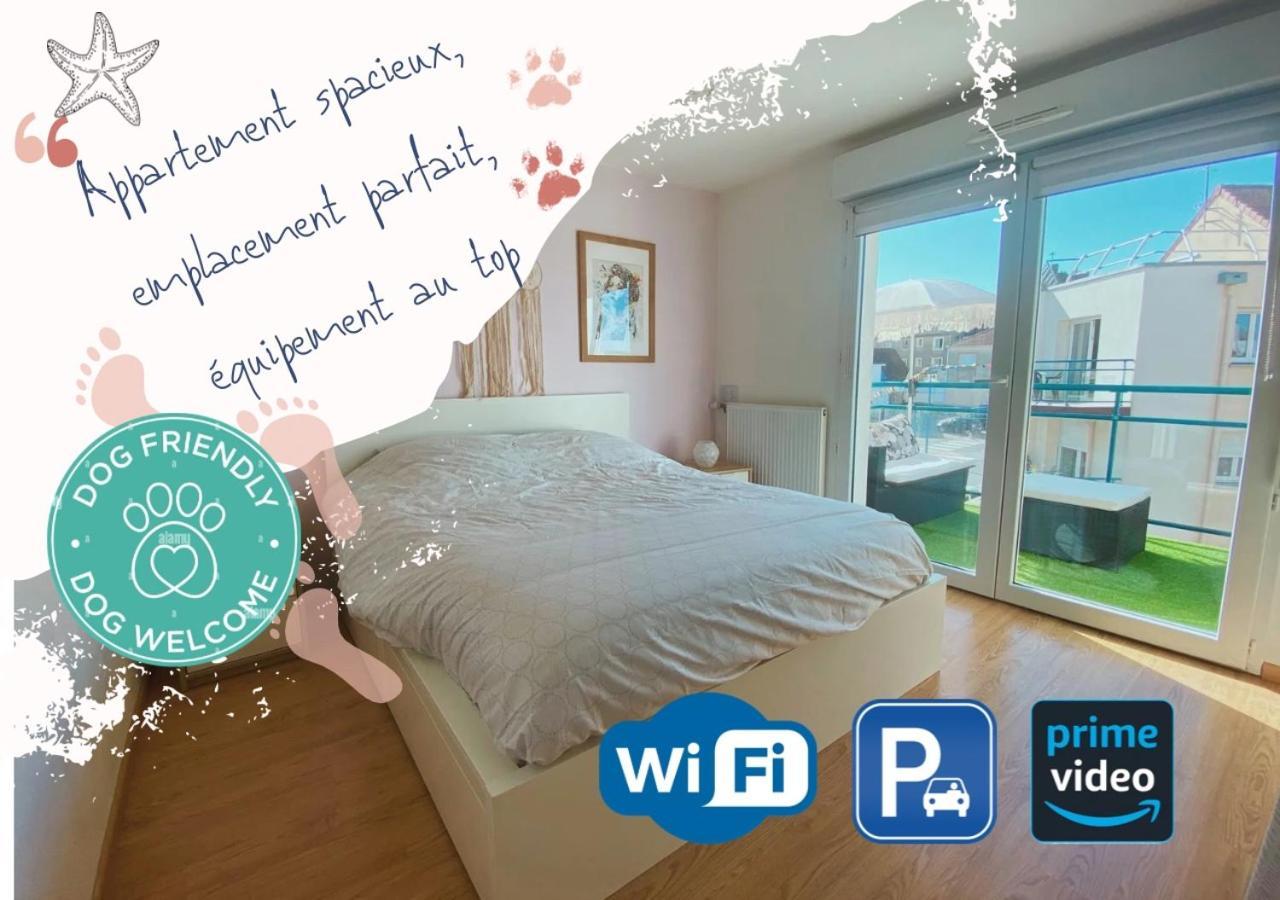 Fl'Heurt De Mer Appartement Au Pied De La Plage, Vue Mer Льо Портел Екстериор снимка